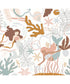 Mermaids 6 Panel Mural in multi-colored color - pattern number RB010-RC - by Grandeco in the Day Dreamers collection
