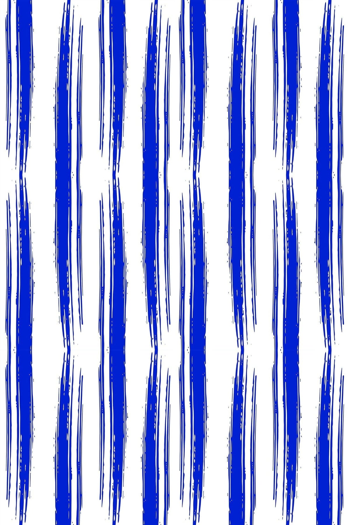 Abstract Stripe Wallpaper in Blue color - pattern number KK748_Blue_KH300 - by Katie Kime in the collection