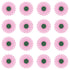 American Daisy Wallpaper in white pink color - pattern number KK713_White_Pink_KH300 - by Katie Kime in the  collection