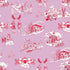Après Ski Toile Wallpaper in lilac cranberry color - pattern number KK181_Lilac_Cranberry_KH300 - by Katie Kime in the  collection
