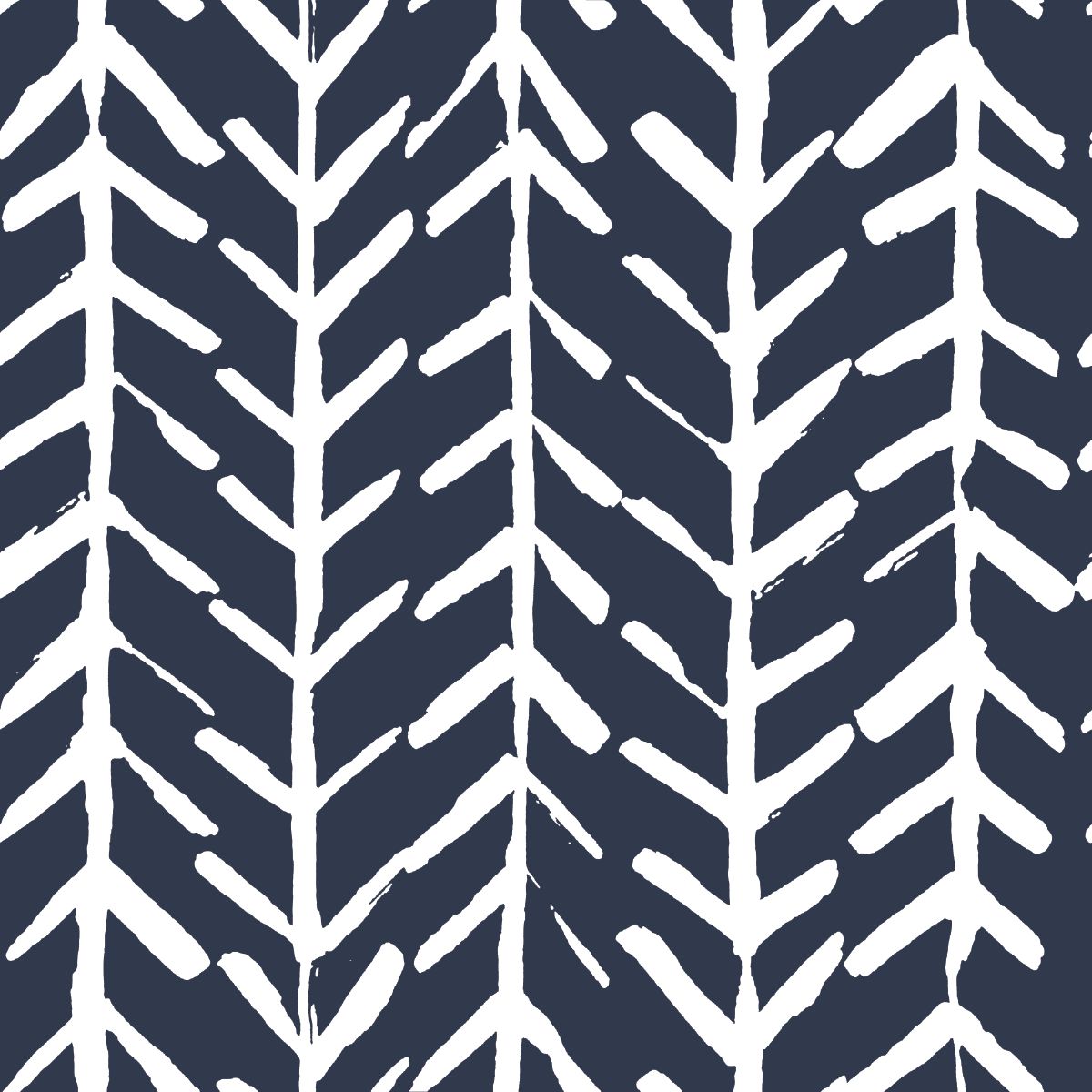 Arrows Wallpaper in Naval color - pattern number KK17059_Naval_KH300 - by Katie Kime in the collection