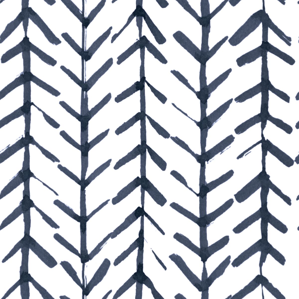 Arrows Wallpaper in Navy color - pattern number KK17059_Navy_KH300 - by Katie Kime in the collection