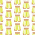Beach Bum Peel and Stick Wallpaper in chartreuse color - pattern number KK715_Chartreuse_KH306 - by Katie Kime in the  collection