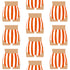 Beach Bum Peel and Stick Wallpaper in red color - pattern number KK715_Red_KH306 - by Katie Kime in the  collection