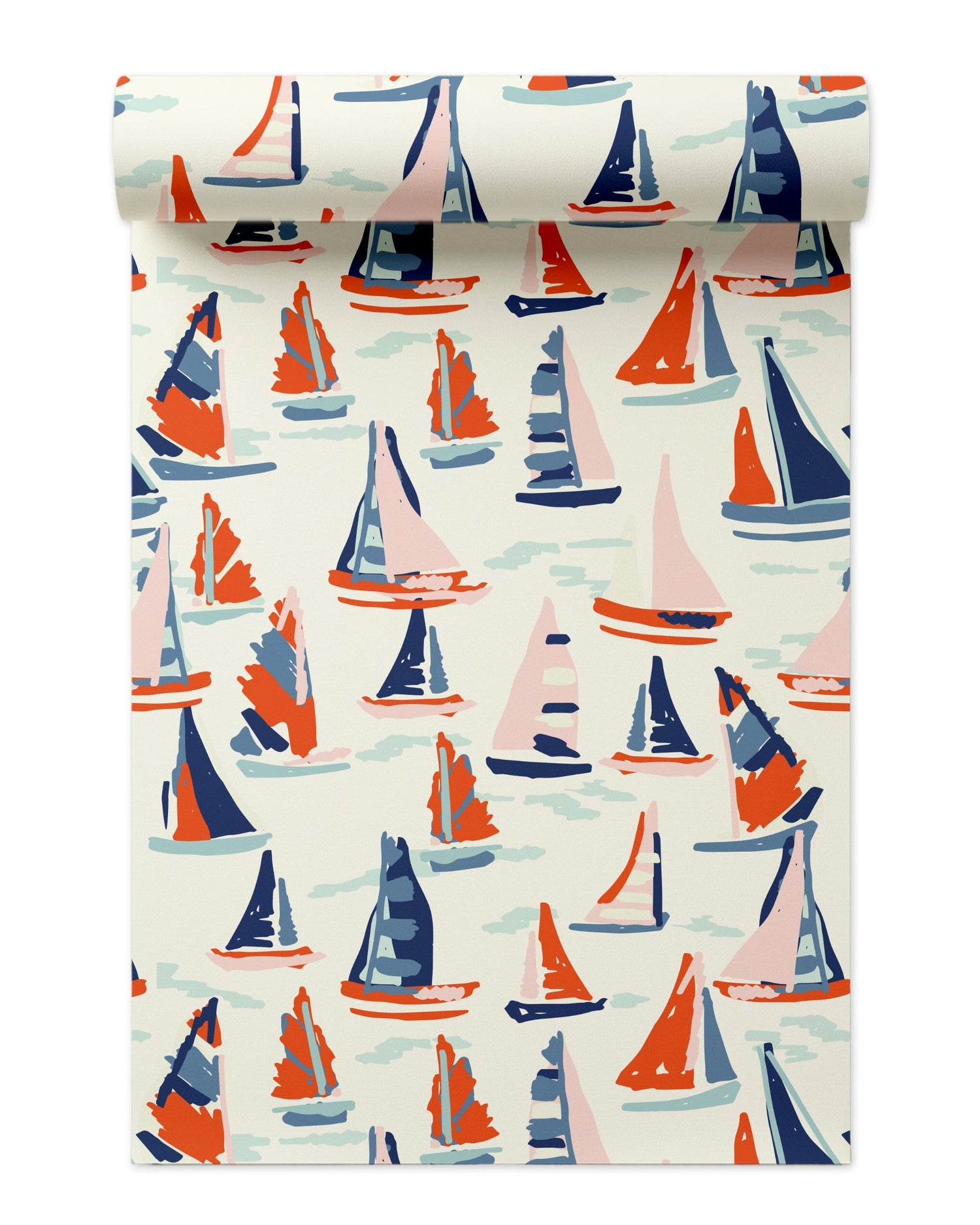 Cape Cod Wallpaper in multi color - pattern number KK758_Multi_KH300 - by Katie Kime in the  collection
