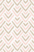 Chevron Wallpaper in pink brown color - pattern number KK834_Pink_Brown_KH300 - by Katie Kime in the  collection