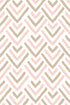 Chevron Peel and Stick Wallpaper in pink brown color - pattern number KK839_Pink_Brown_KH306 - by Katie Kime in the  collection