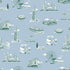 Chicago Toile Wallpaper in blue pine color - pattern number KK751_Blue_Pine_KH300 - by Katie Kime in the  collection