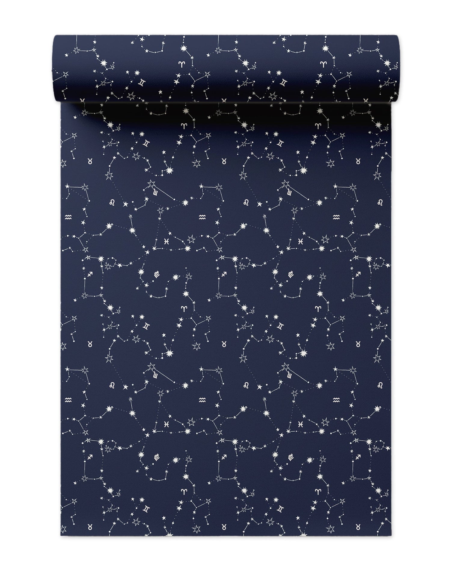 Constellations Wallpaper in Navy color - pattern number KK785_Navy_KH300 - by Katie Kime in the collection