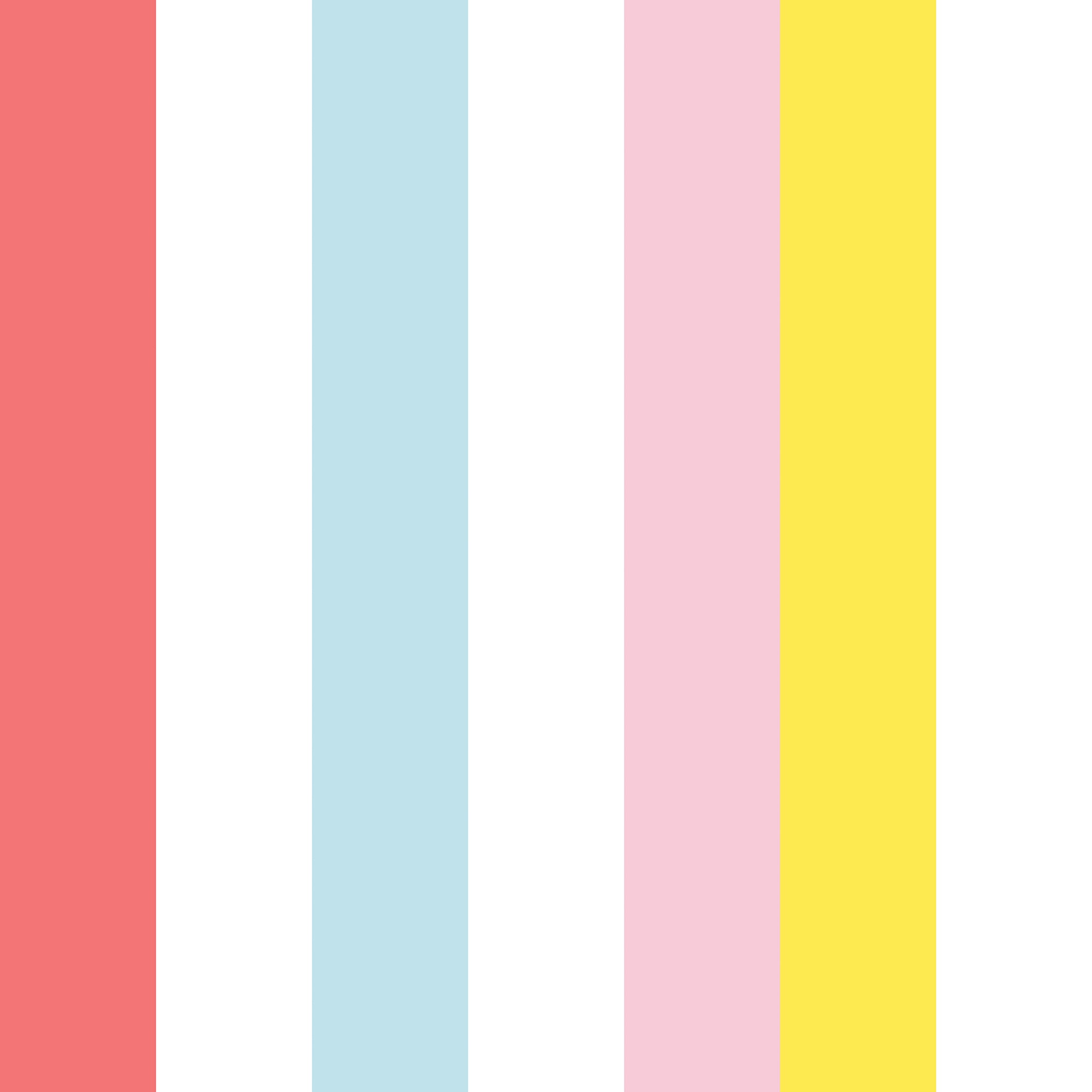 Cottage Stripes Wallpaper in blue color - pattern number KK17042_Blue_KH300 - by Katie Kime in the  collection