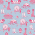Dallas Toile Wallpaper in blue pine color - pattern number KK17138_Blue_Pine_KH300 - by Katie Kime in the  collection