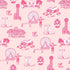 Dallas Toile Wallpaper in light pink pink color - pattern number KK17138_Light_Pink_Pink_KH301 - by Katie Kime in the  collection