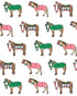 Equestrian Elegance Wallpaper in Multi color - pattern number KK822_Multi_KH300 - by Katie Kime in the collection