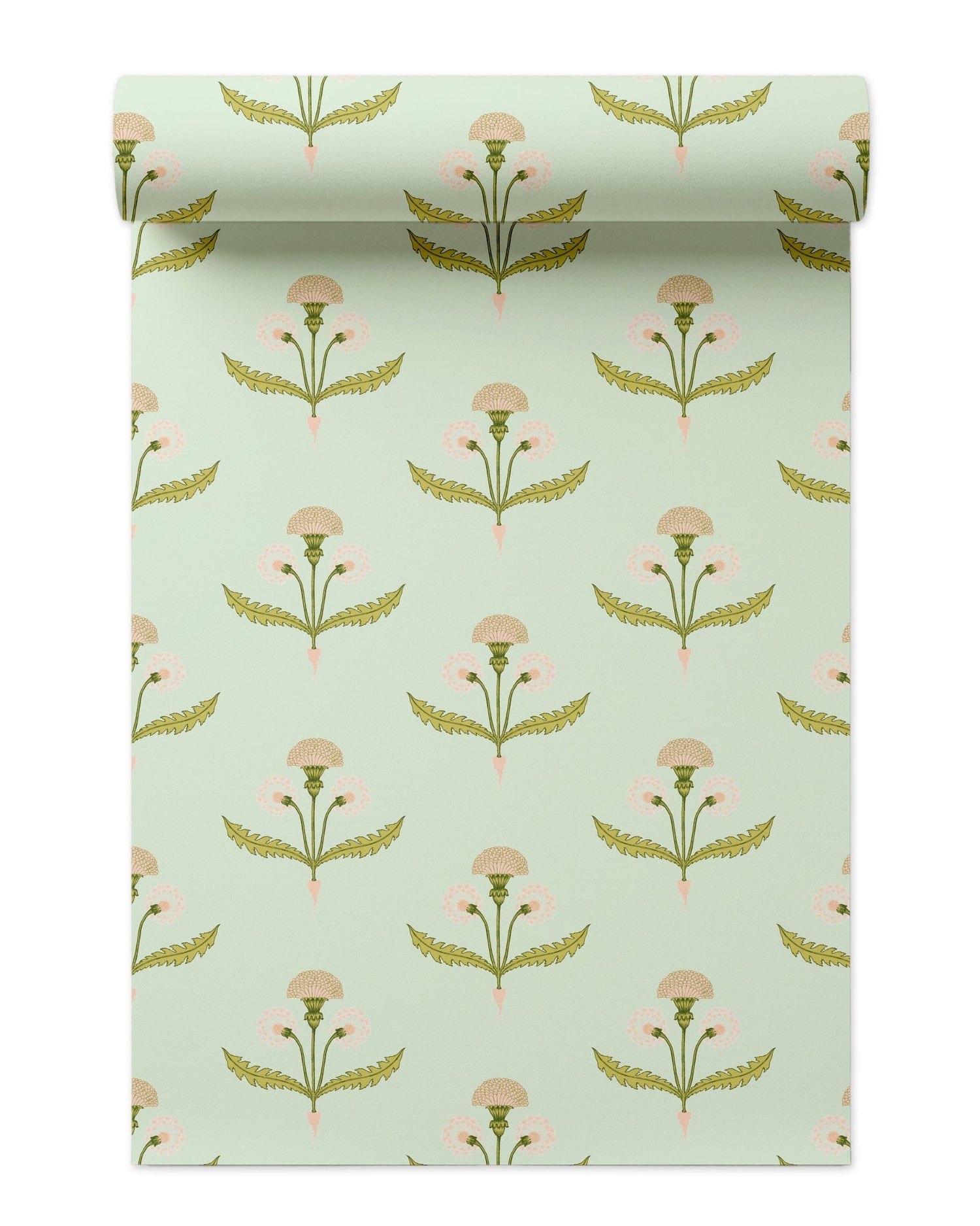 Fine and Dandy Wallpaper in mint color - pattern number KK730_Mint_KH300 - by Katie Kime in the  collection