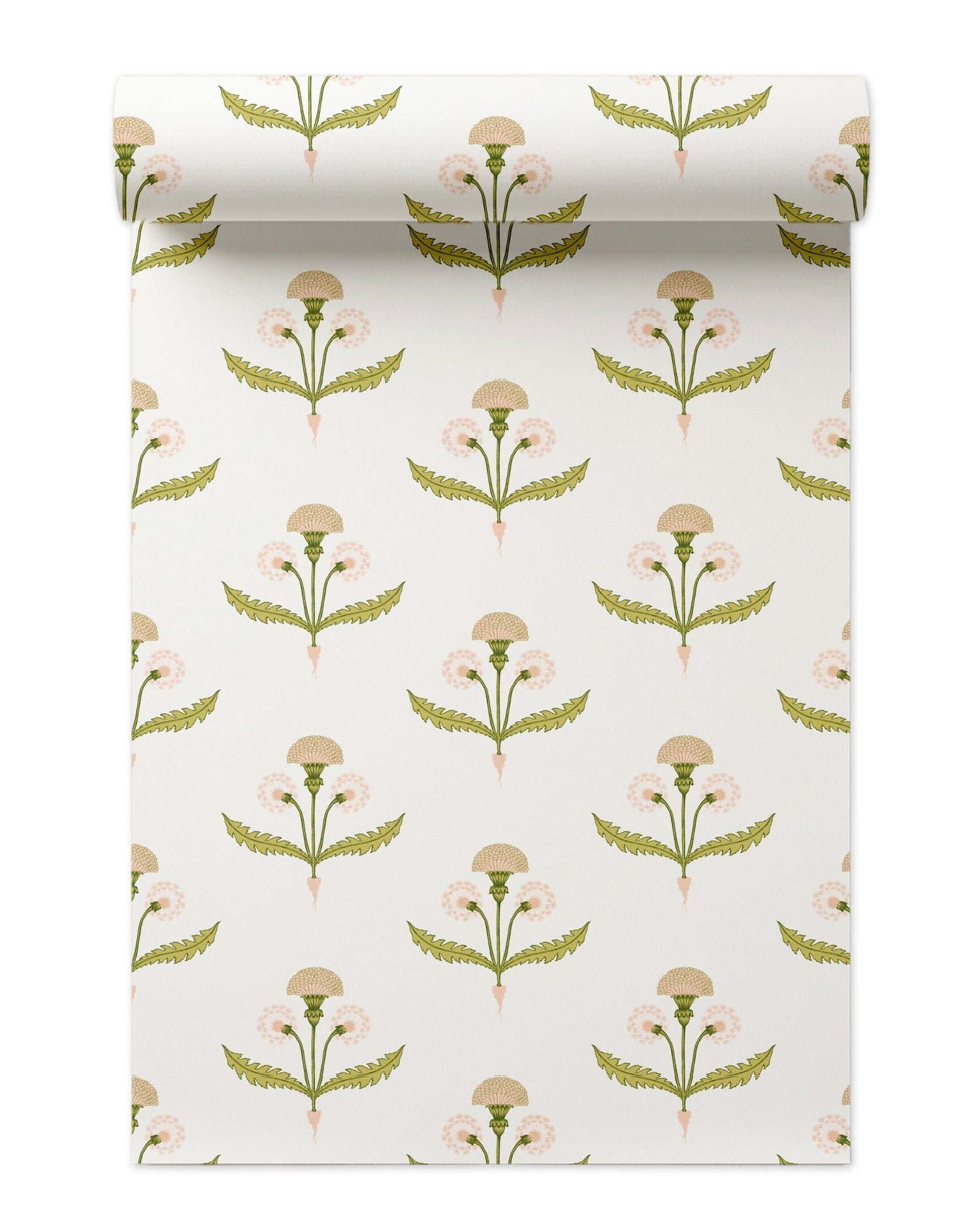 Fine and Dandy Wallpaper in peach color - pattern number KK730_Peach_KH300 - by Katie Kime in the  collection