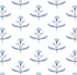 Fine and Dandy Wallpaper in Blue color - pattern number KK730_Blue_KH300 - by Katie Kime in the collection