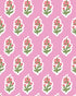 Floret Peel and Stick Wallpaper in pink color - pattern number KK815_Pink_KH306 - by Katie Kime in the  collection