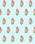 Floret Wallpaper in Blue color - pattern number KK815_Blue_KH300 - by Katie Kime in the collection