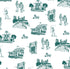 Fort Worth Toile Peel and Stick Wallpaper in pine color - pattern number KK17139_Pine_KH306 - by Katie Kime in the  collection