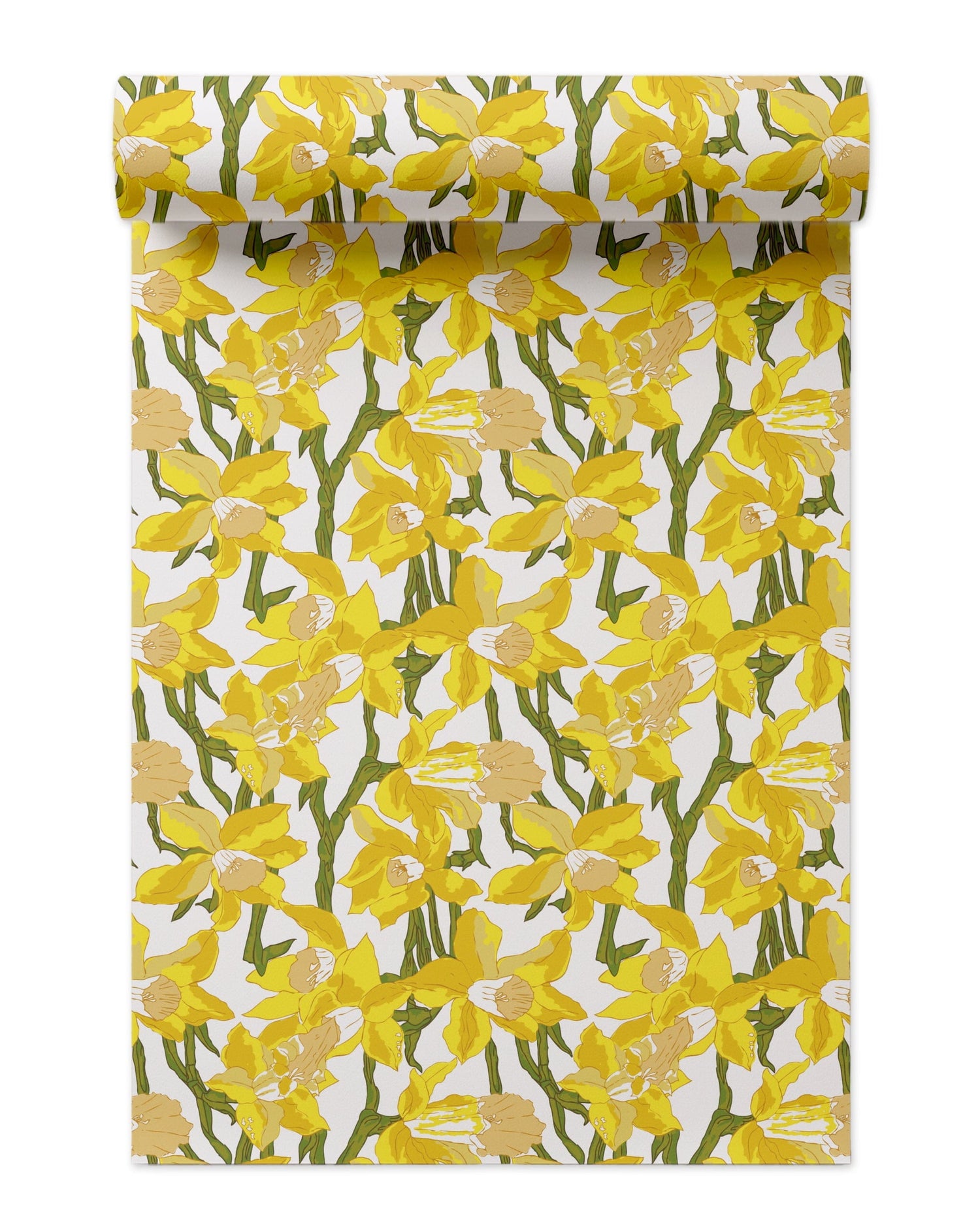 Garden Party Wallpaper in yellow color - pattern number KK17039_Yellow_KH300 - by Katie Kime in the  collection