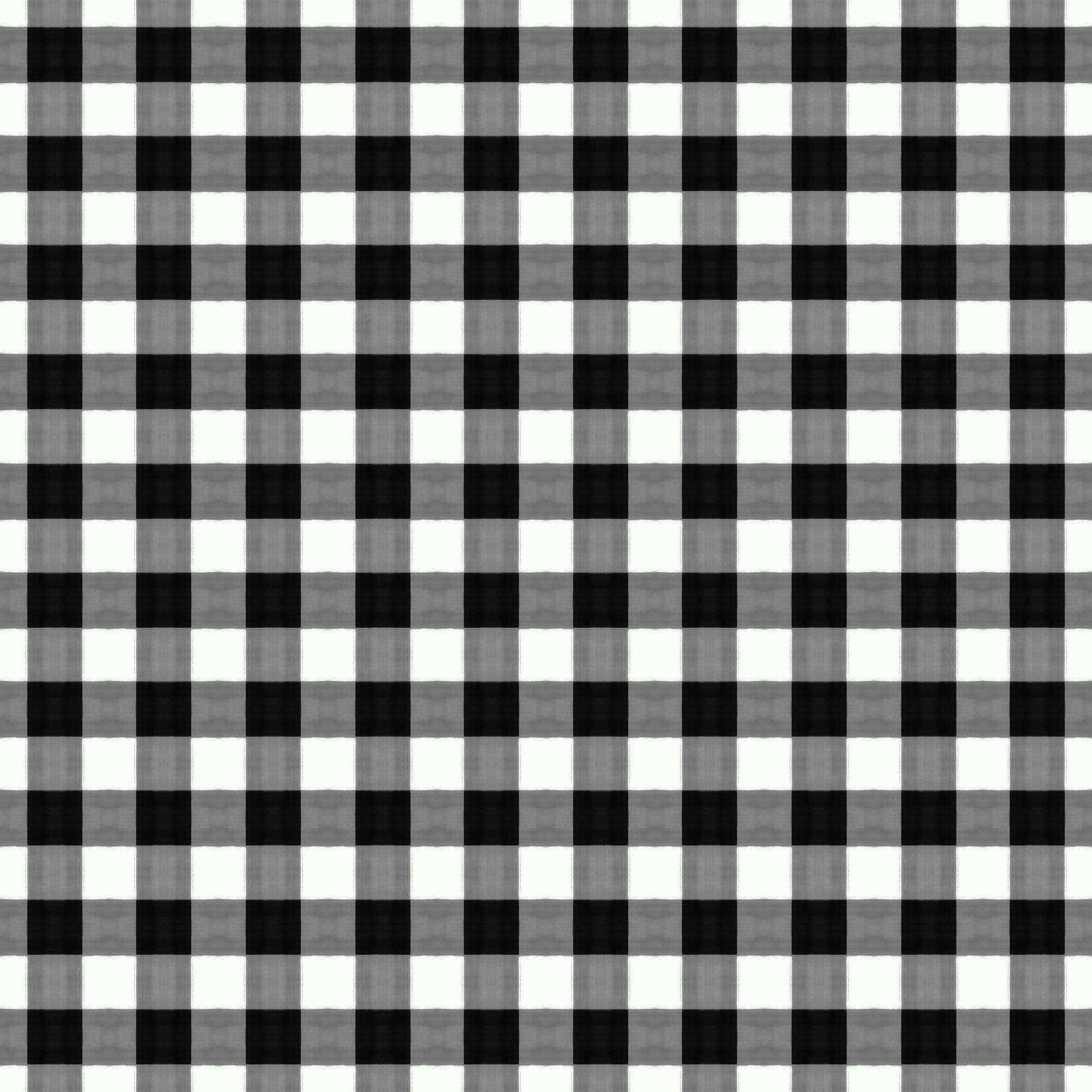 Gingham Wallpaper in Black color - pattern number KK800_Black_KH300 - by Katie Kime in the collection