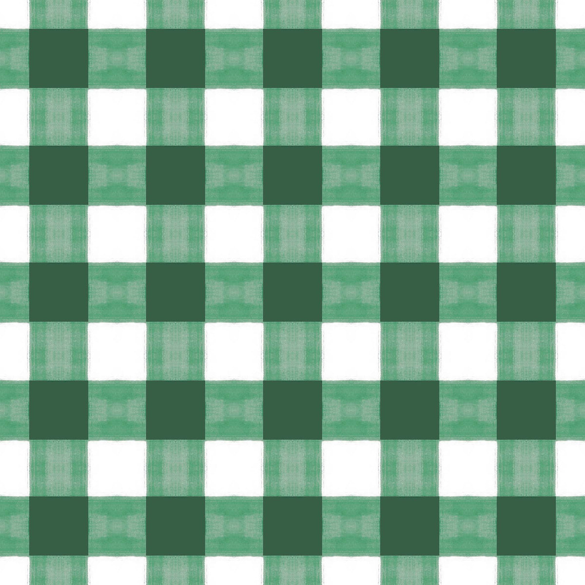 Gingham Wallpaper in Hunter color - pattern number KK799_Hunter_KH300 - by Katie Kime in the collection