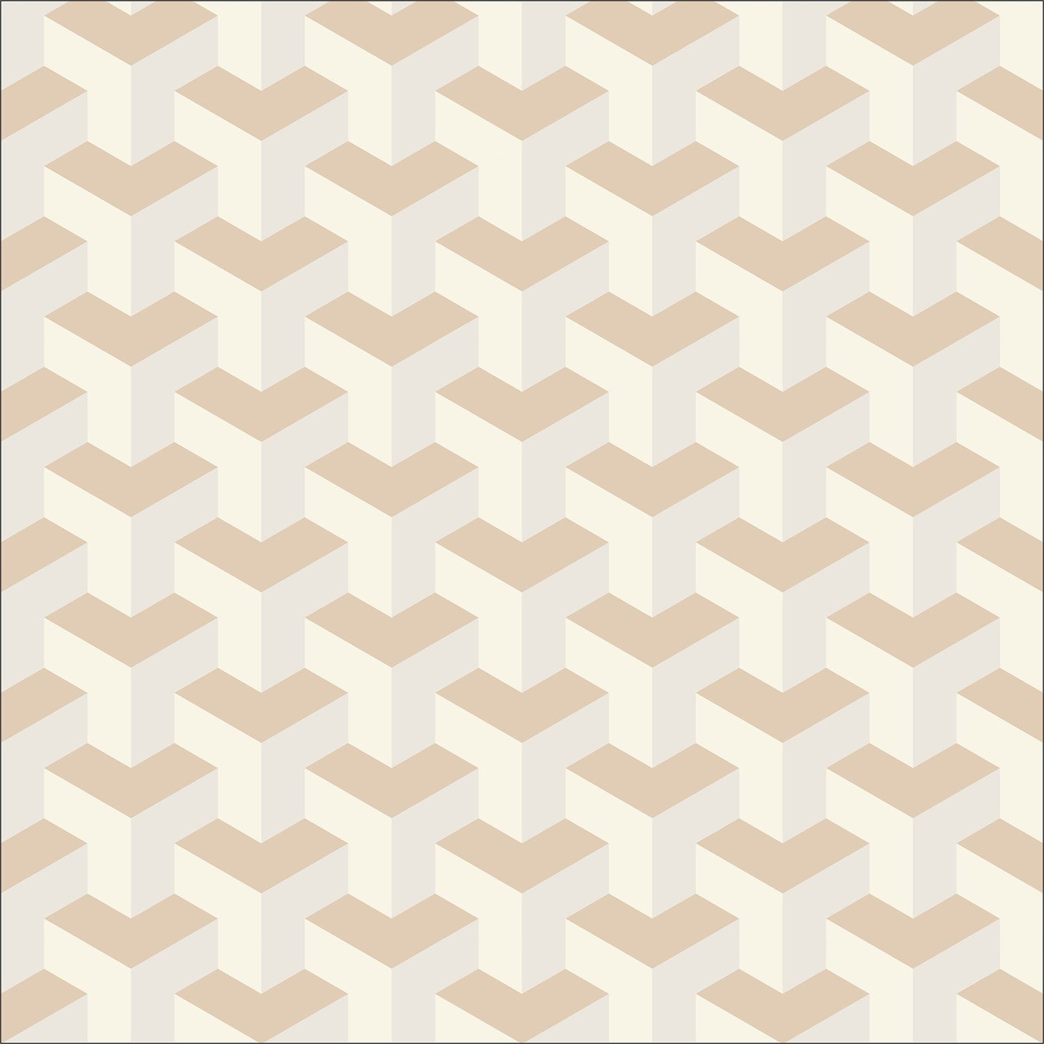 Greta Wallpaper in bone color - pattern number KK746_Bone_KH300 - by Katie Kime in the  collection
