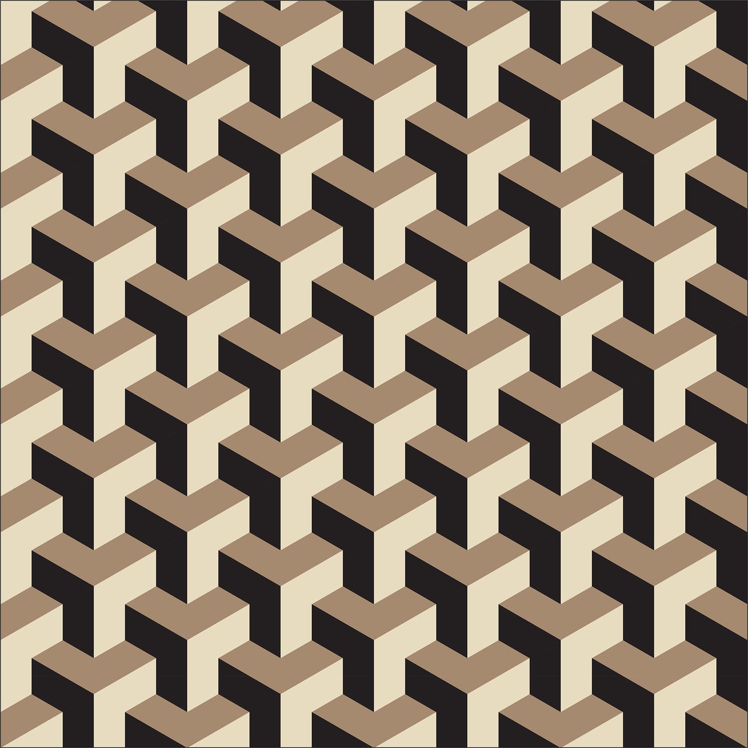 Greta Wallpaper in sandal color - pattern number KK746_Sandal_KH300 - by Katie Kime in the  collection