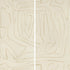 Graffito II 2 Panel Mural in Parchment color - pattern number GWP-3720.116.0 - by Lee Jofa Modern in the Kelly Wearstler IV collection