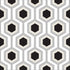 Honeycomb Peel and Stick Wallpaper in satin color - pattern number KK747_Satin_KH306 - by Katie Kime in the  collection