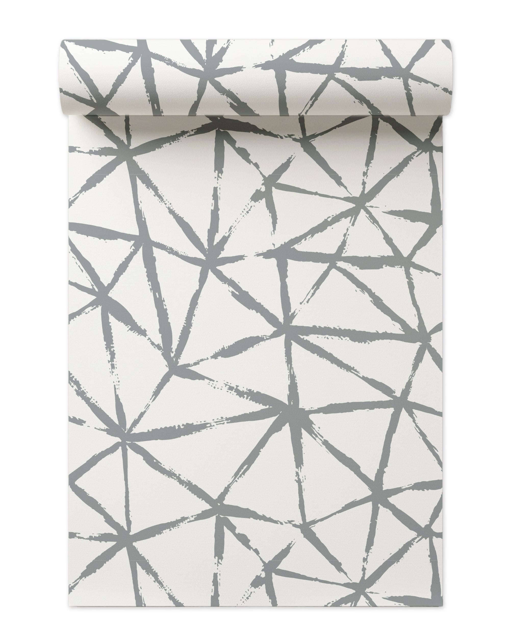 Kaleidoscope Wallpaper in grey color - pattern number KK720_Grey_KH300 - by Katie Kime in the  collection