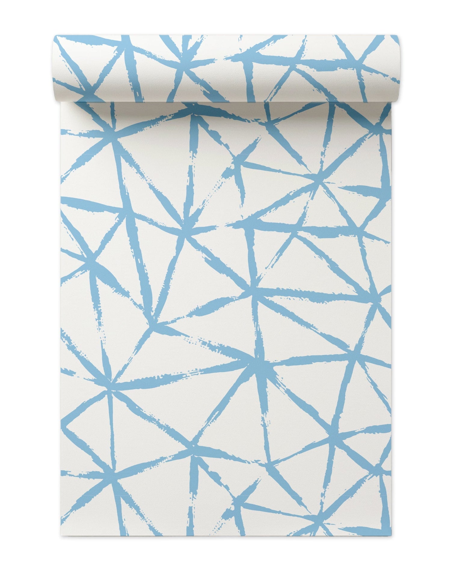 Kaleidoscope Wallpaper in light blue color - pattern number KK720_Light_Blue_KH300 - by Katie Kime in the  collection
