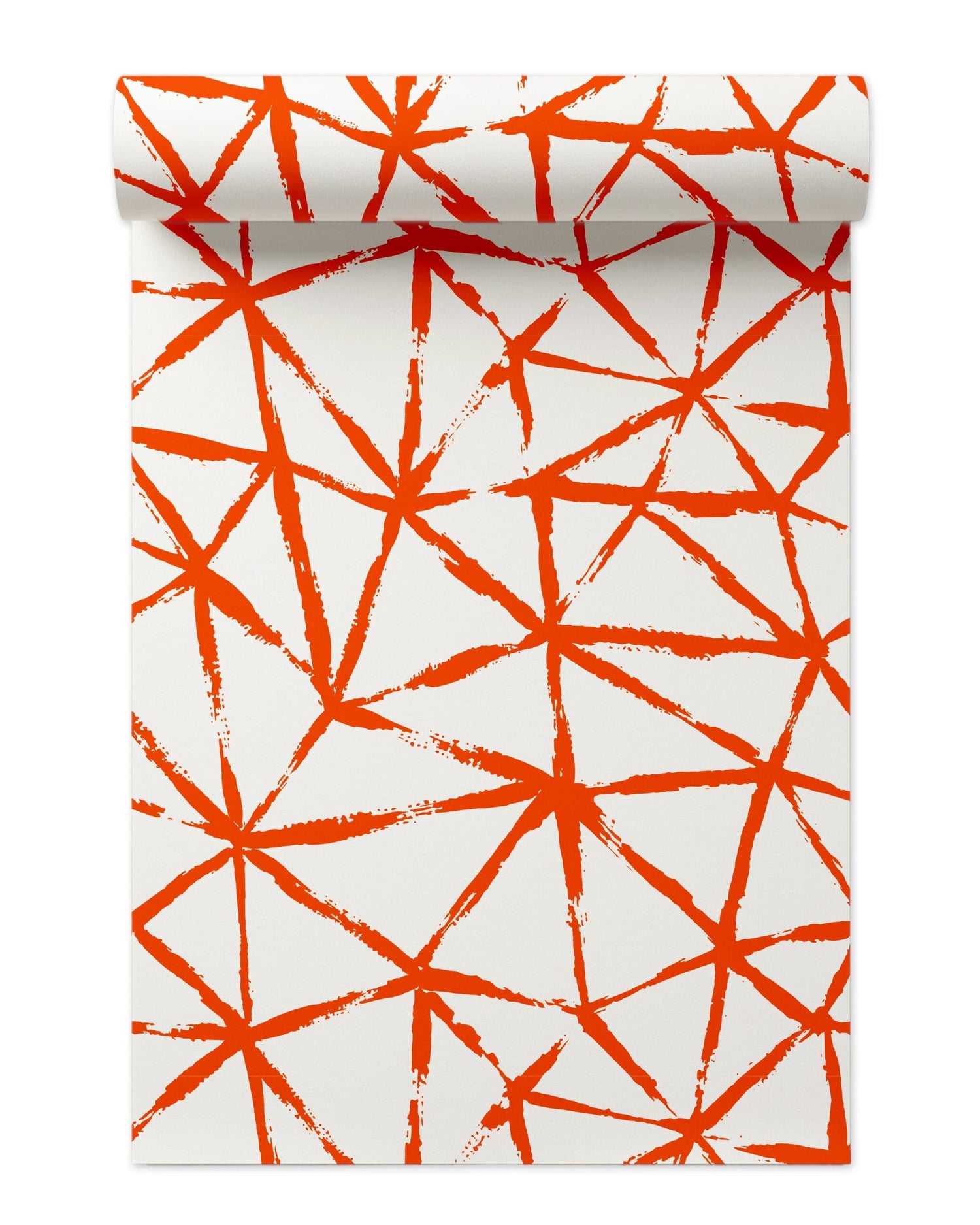 Kaleidoscope Wallpaper in red color - pattern number KK720_Red_KH300 - by Katie Kime in the  collection