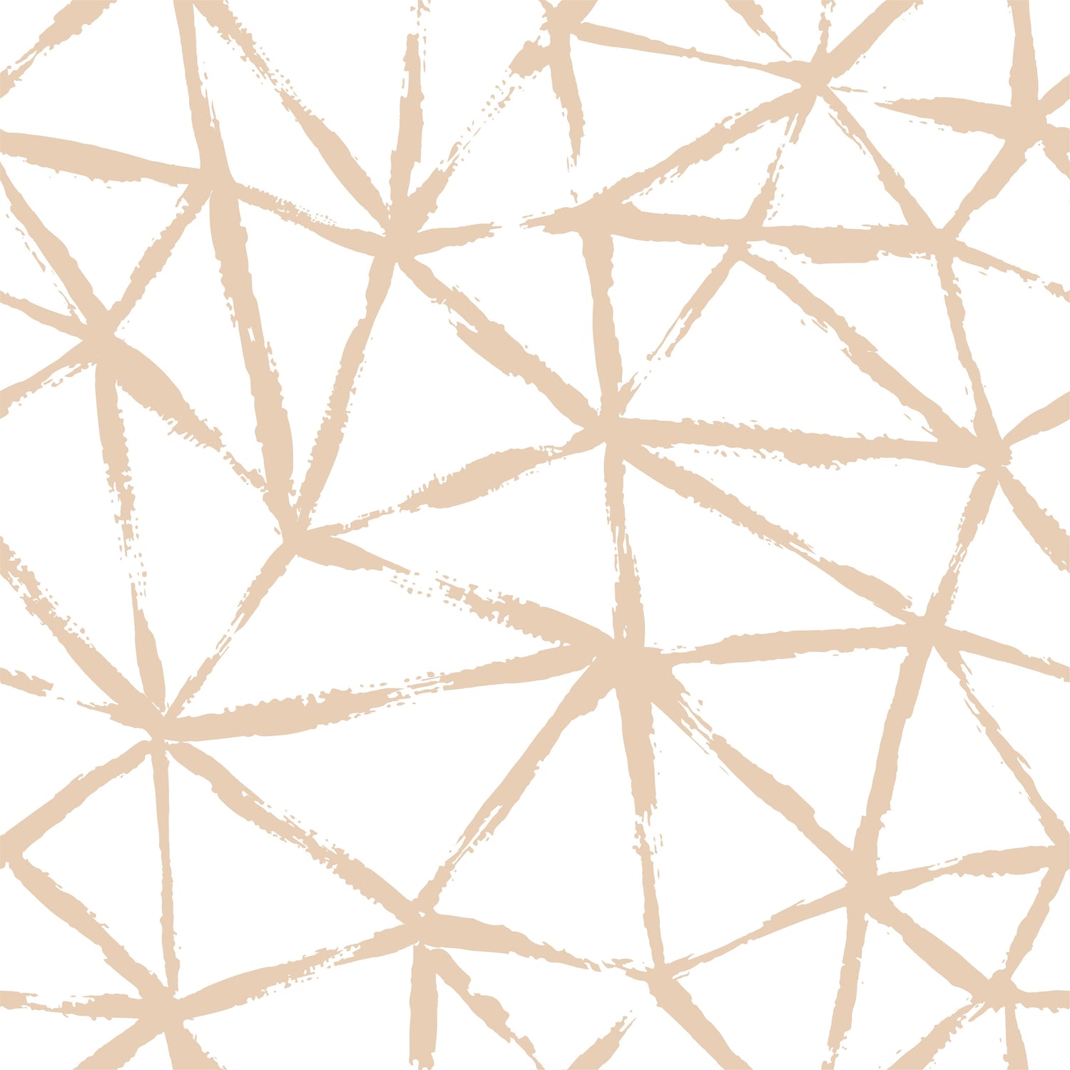 Kaleidoscope Wallpaper in white color - pattern number KK720_Blush_KH300 - by Katie Kime in the  collection