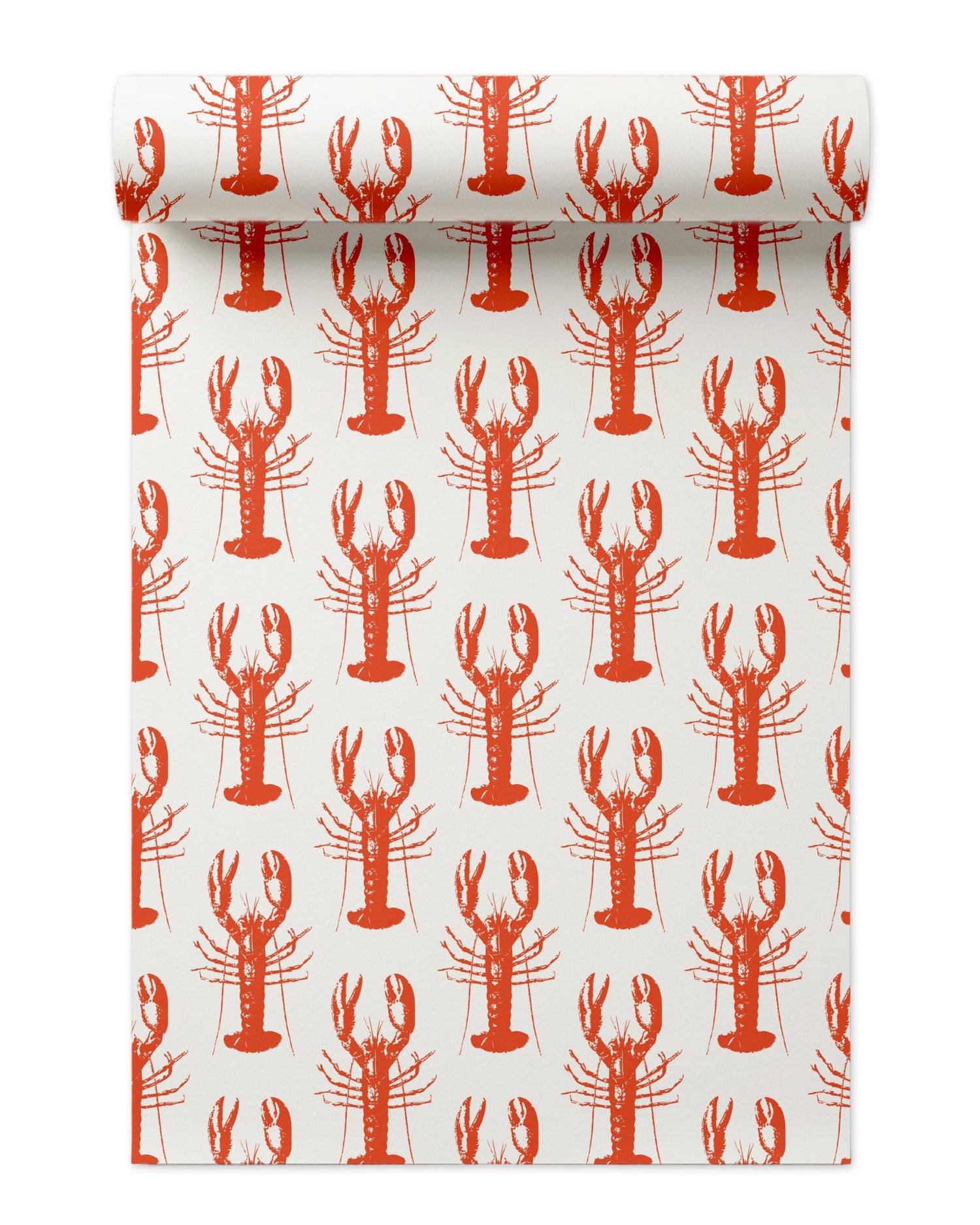 Lobster Bake Wallpaper in Red color - pattern number KK702_Red_KH300 - by Katie Kime in the collection