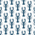 Lobster Bake Wallpaper in Navy color - pattern number KK702_Navy_KH300 - by Katie Kime in the collection