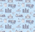 Nashville Toile Peel and Stick Wallpaper in blue navy color - pattern number KK17122_Blue_Navy_KH306 - by Katie Kime in the  collection