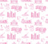 Nashville Toile Peel and Stick Wallpaper in pink color - pattern number KK17122_Pink_KH306 - by Katie Kime in the  collection
