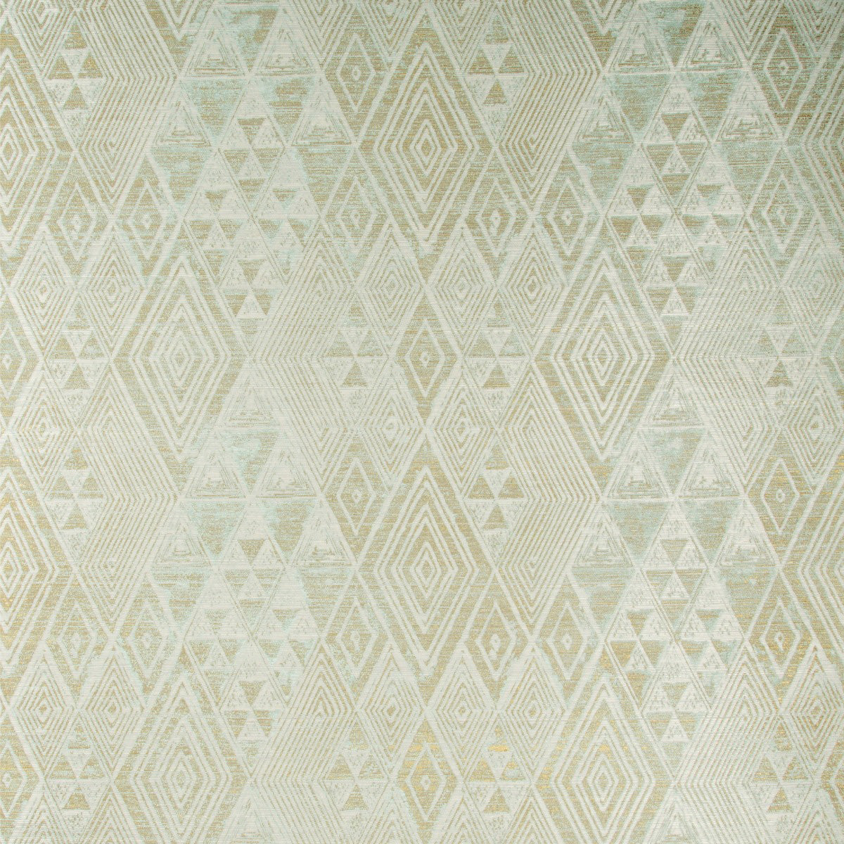 Marula Wallpaper in Aqua/Gold color - pattern number P2017105.134.0 - by Lee Jofa in the Merkato collection