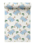 Palm Court Peel and Stick Wallpaper in blue color - pattern number KK842_Blue_KH306 - by Katie Kime in the  collection