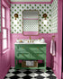 Palm Grove Wallpaper in green color - pattern number KK774_Green_KH300 - by Katie Kime in the  collection