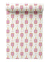 Pickleball Peel and Stick Wallpaper in pink orange color - pattern number KK750_Pink_Orange_KH306 - by Katie Kime in the  collection