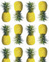 Pineapples Wallpaper in yellow color - pattern number KK17017_Yellow_KH300 - by Katie Kime in the  collection