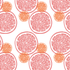 Punchbowl Wallpaper in Pink Orange color - pattern number KK17109_Pink_Orange_KH300 - by Katie Kime in the collection