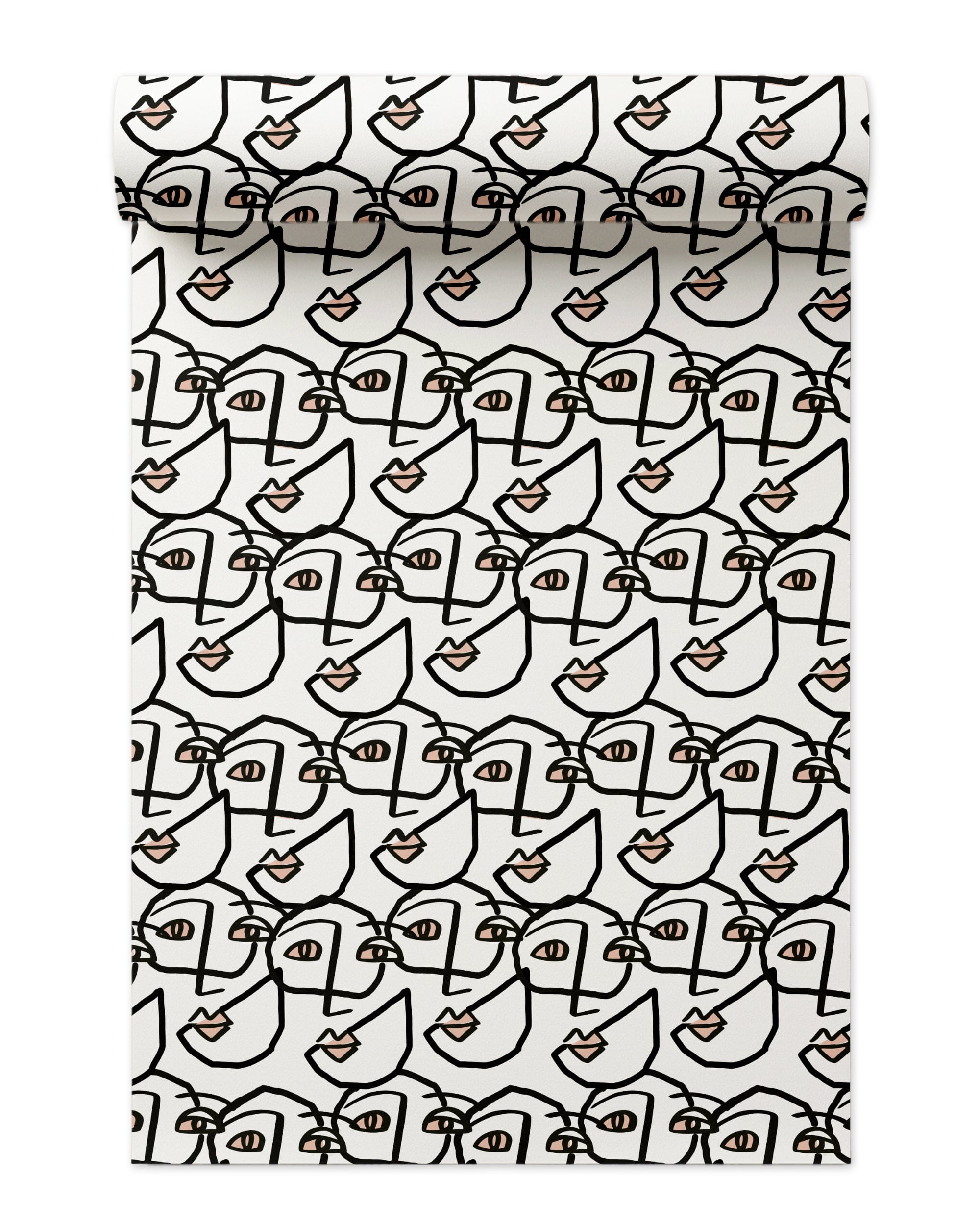 Reflection Wallpaper in black color - pattern number KK195_Black_KH300 - by Katie Kime in the  collection