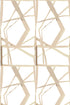 Refraction Wallpaper in Tan color - pattern number KK782_Tan_KH300 - by Katie Kime in the collection
