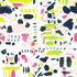 Remy Dabs Wallpaper in Blue color - pattern number KK17036_Blue_KH300 - by Katie Kime in the collection