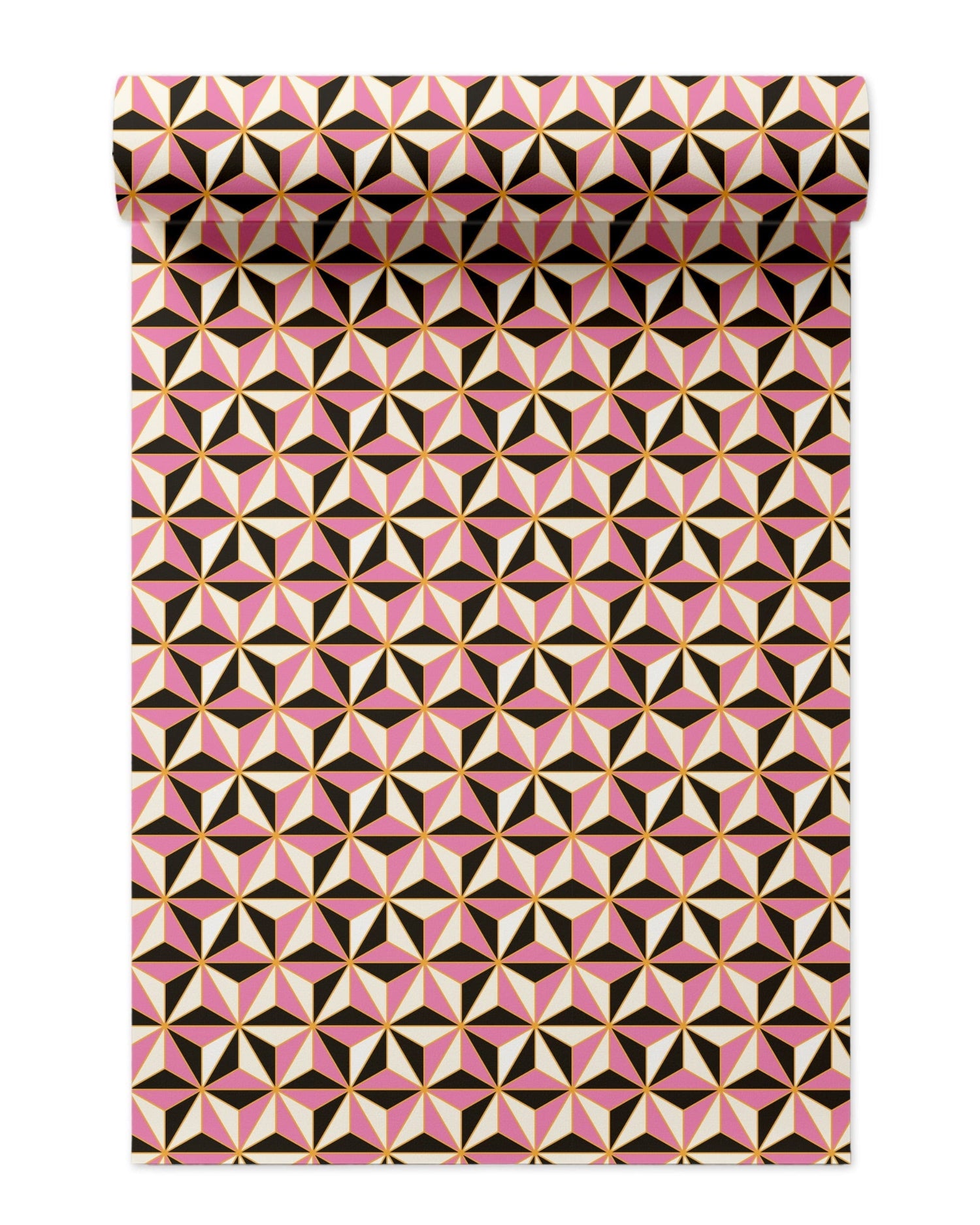Riviera Wallpaper in pink color - pattern number KK17110_Pink_KH300 - by Katie Kime in the  collection