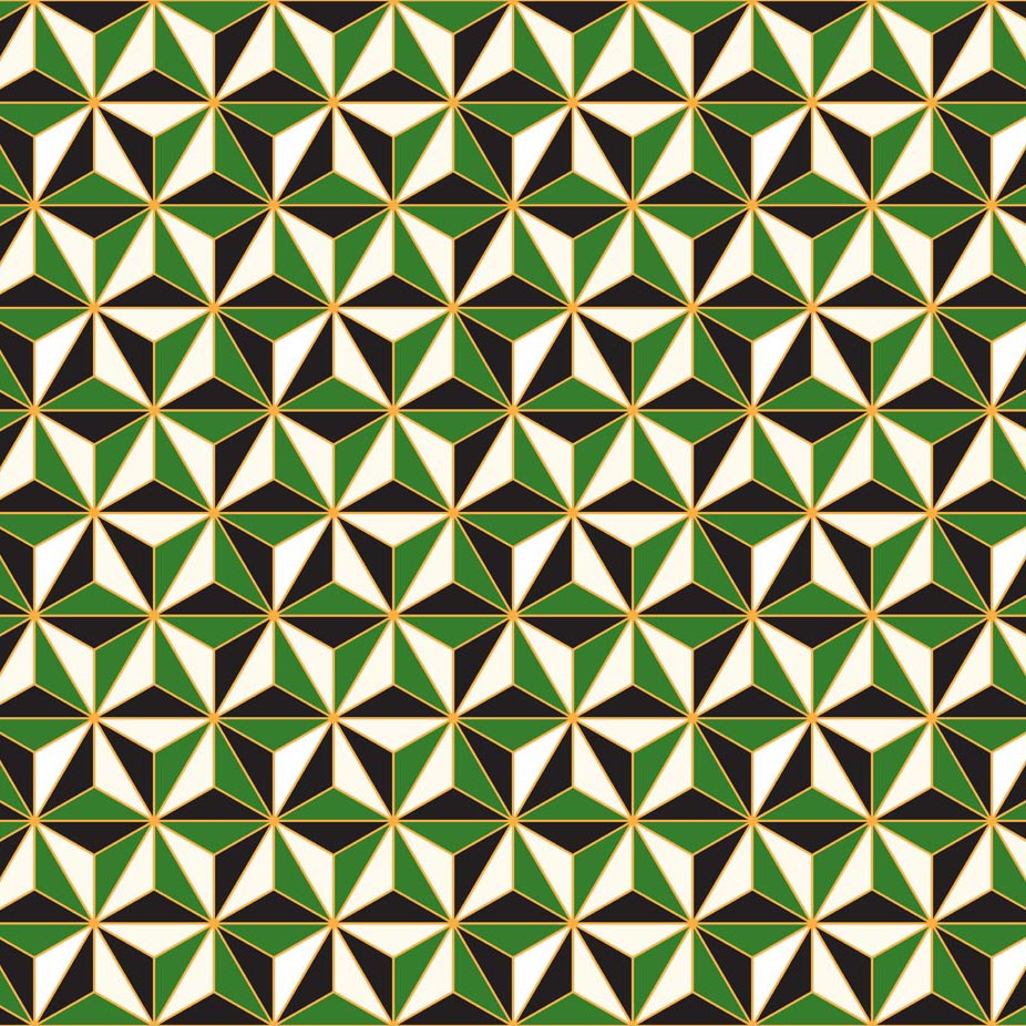 Riviera Wallpaper in green color - pattern number KK17110_Green_KH300 - by Katie Kime in the  collection