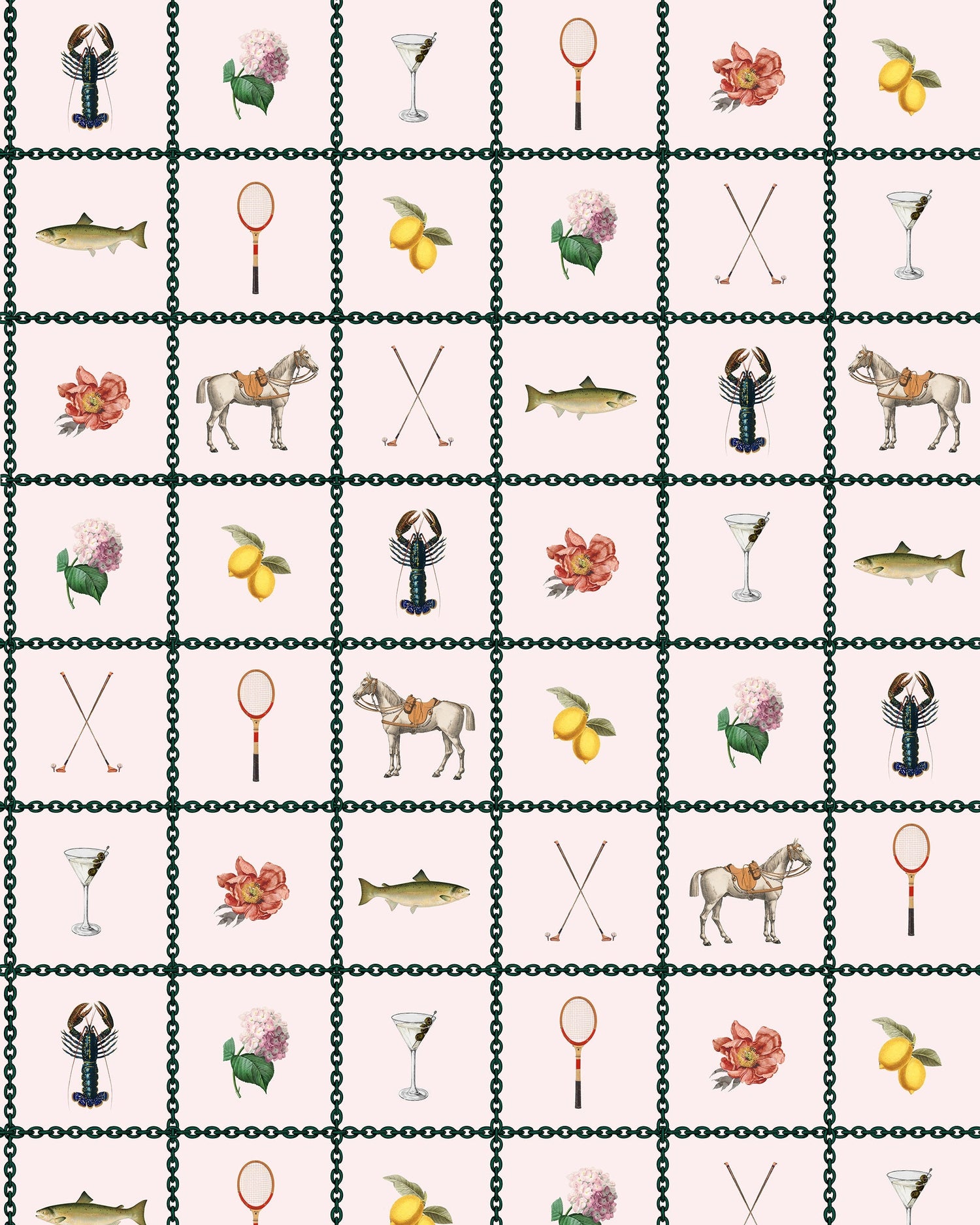 Savannah Wallpaper in Multi color - pattern number KK807_Multi_KH300 - by Katie Kime in the collection